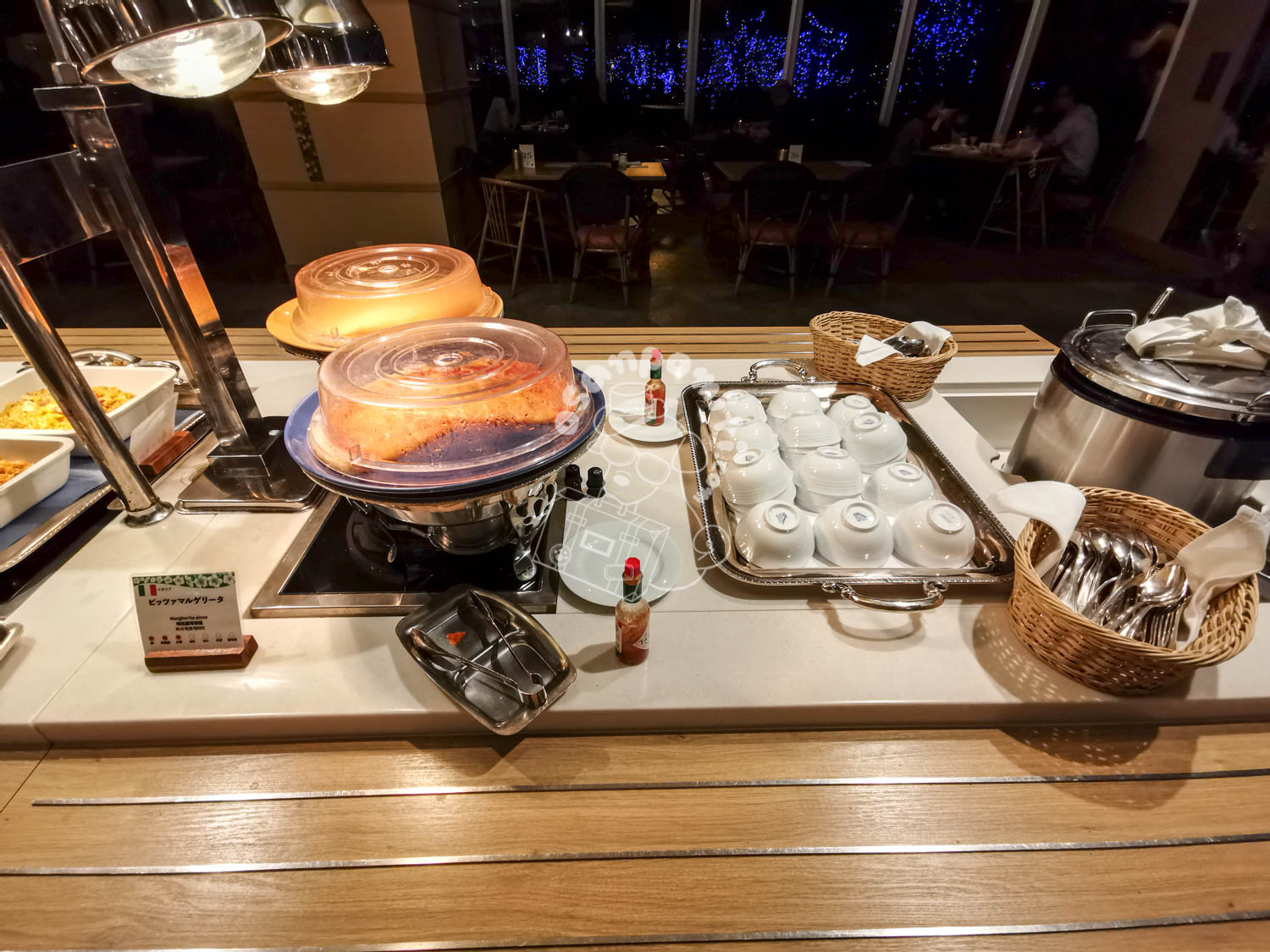 夕食／リザンシーパークホテル谷茶ベイ